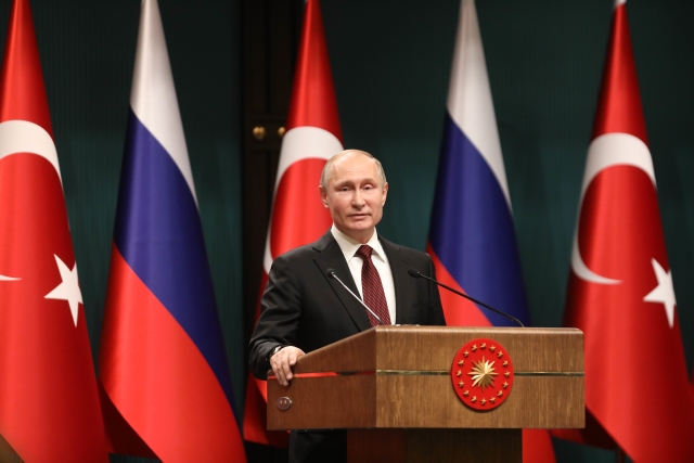 Ruský prezident Vladimir Putin.