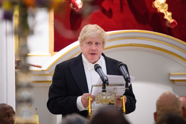 Britský ministr zahraničí Boris Johnson.
