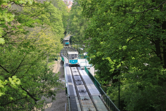 Petřínská lanovka.