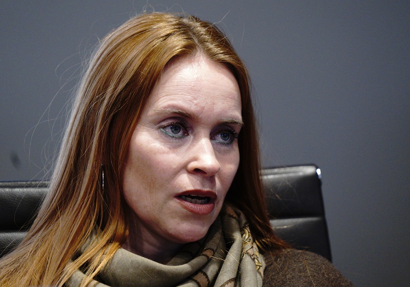 Novinářka Sabina Slonková.