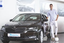 Superbem z Mototechny jezdí i fotbalový reprezentant Patrik Schick.