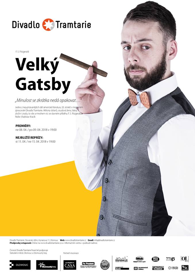 Divadlo Tramtarie uvede Velkého Gatsbyho.