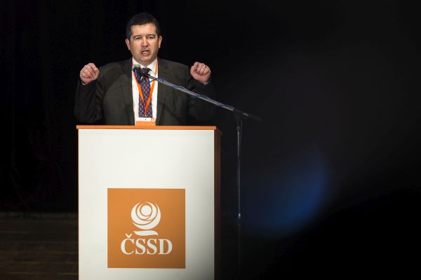 Lídr ČSSD Jan Hamáček.