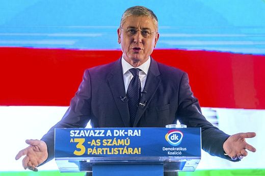Ferenc Gyurcsany z Maďarské socialistické strany.