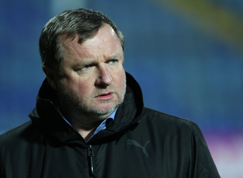 Trenér fotbalistů Plzně Pavel Vrba. 