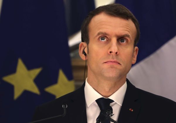 Francouzský prezident Emmanuel Macron.
