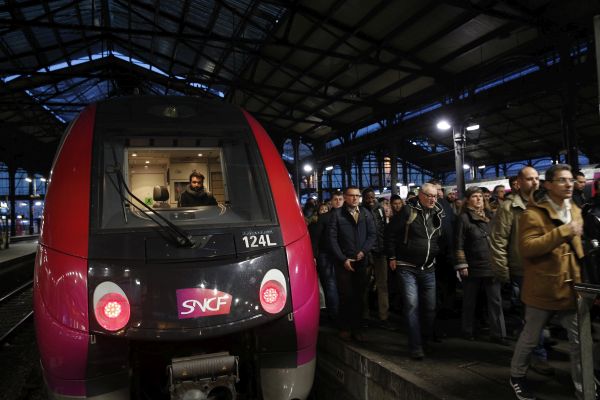 Stávka SNCF ve Francii. Stávka SNCF ve Francii.