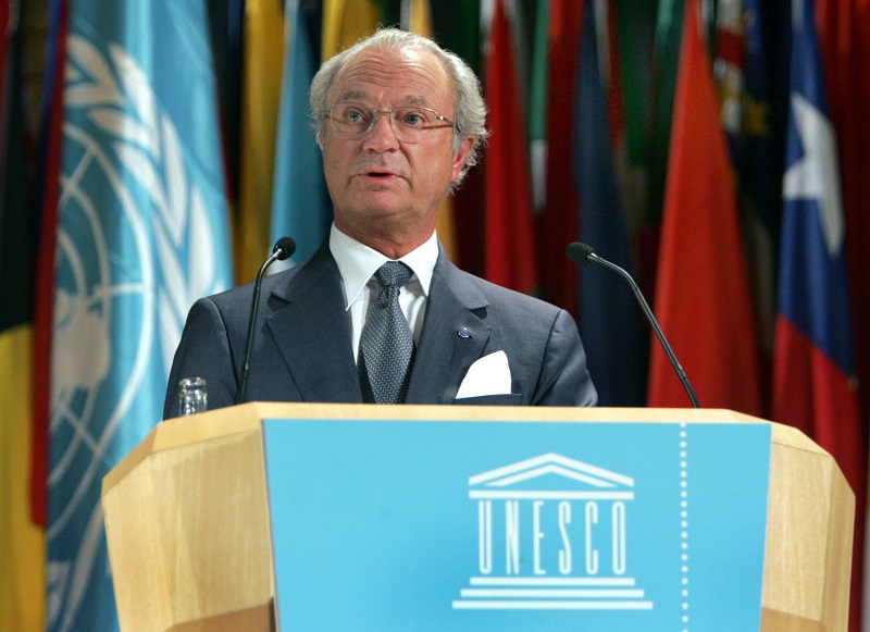 Švédský král Carl XVI Gustav.