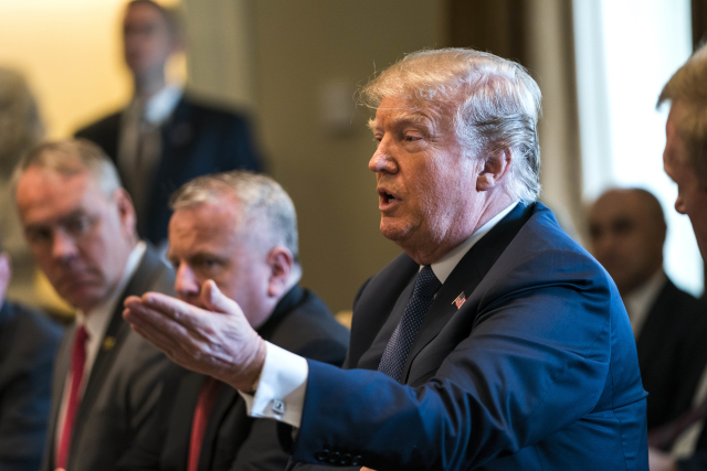 Americký prezident Donald Trump. Americký prezident Donald Trump.