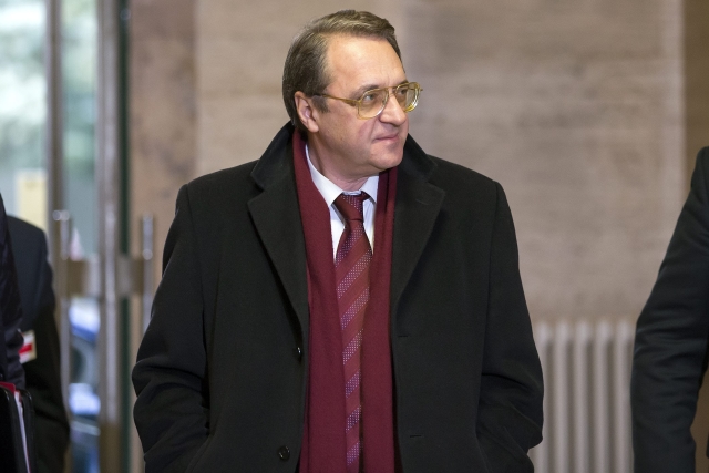 Náměstek ruského ministra zahraničí Michail Bogdanov.