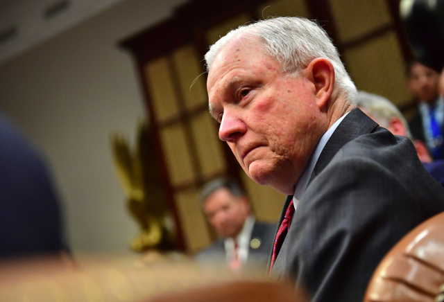Americký ministr spravedlnosti Jeff Sessions.