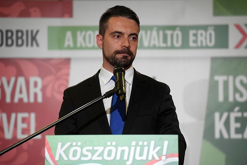 Odstupující šéf maďarského nacionalistického hnutí Jobbik Gábor Vona.