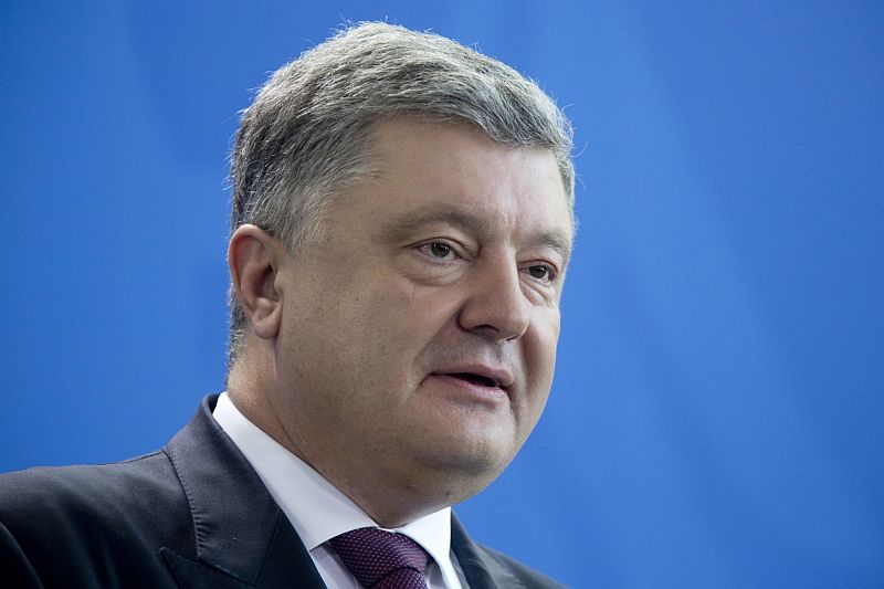 Ukrajinský prezident Petro Porošenko.