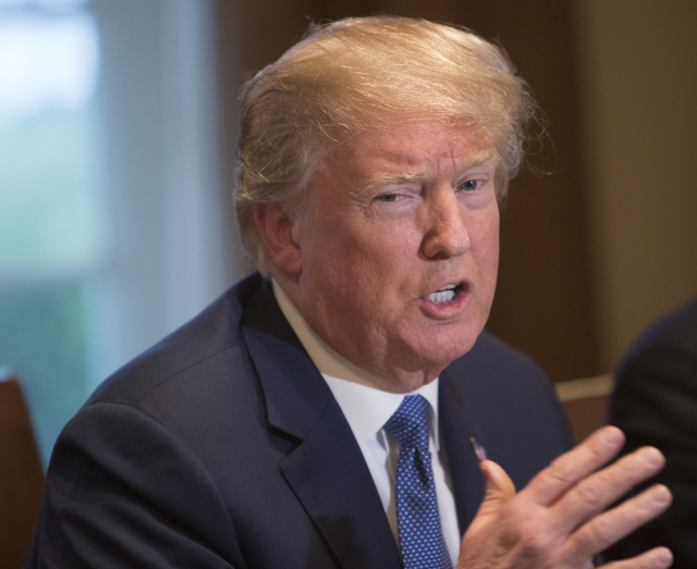 Americký prezident Donald Trump. Americký prezident Donald Trump.