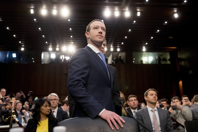 Šéf Facebooku Mark Zuckerberg.