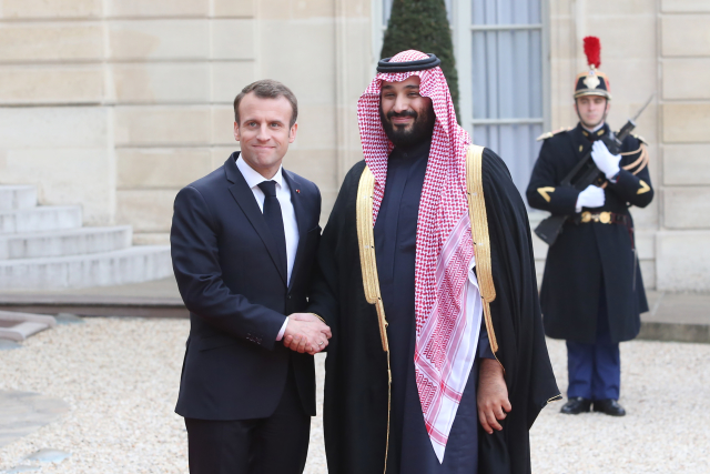 Emmanuel Macron. 