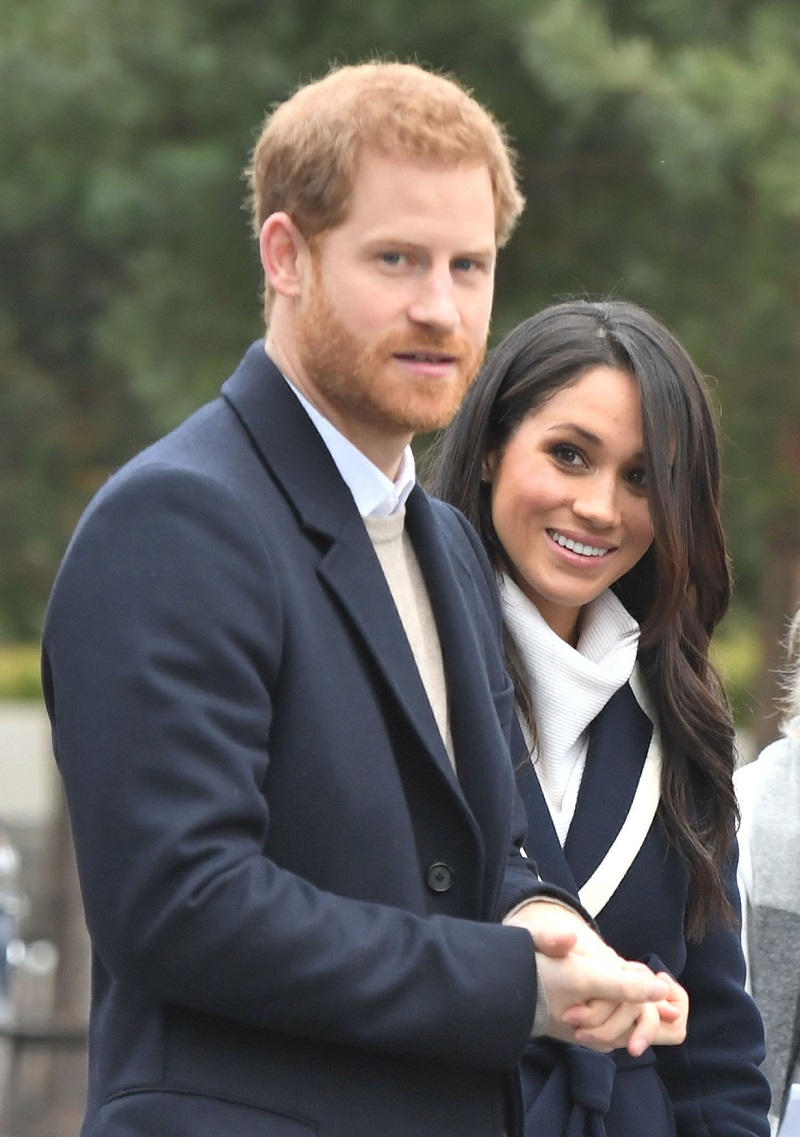 Princ Harry a Meghan Markle.