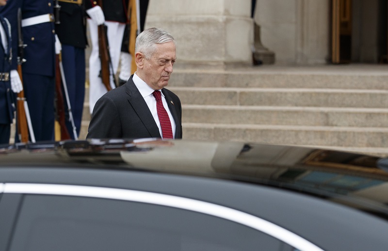 Americký ministr obrany Jim Mattis.