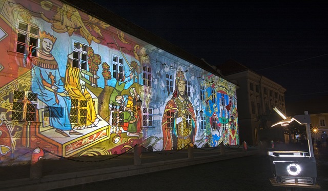 Videomapping (ilustrační foto).
