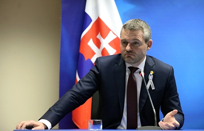 Nový slovenský premiér Peter Pellegrini navštívil ČR.