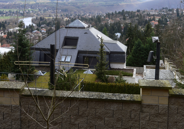Krejčířova vila v Černošicích.