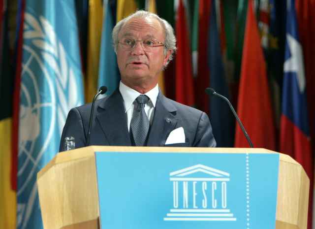 Švédský král Carl XVI. Gustav.