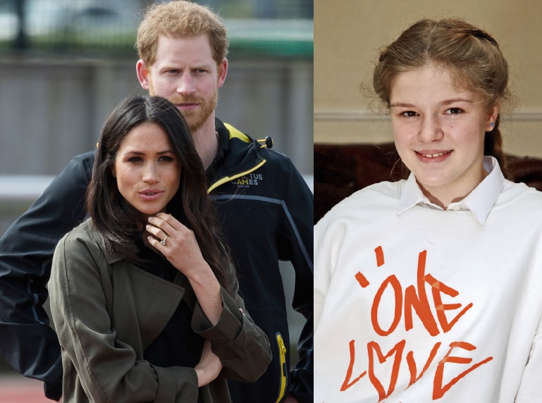 Princ Harry a Meghan Markle pozvali na královskou svatbu dívku, která přežila atentát