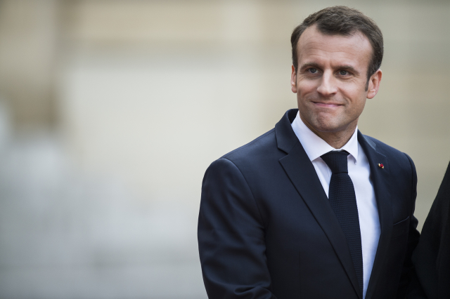 Francouzský prezident Emmanuel Macron.