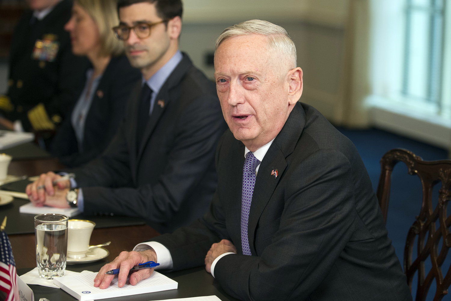 Americký ministr obrany James Mattis.
