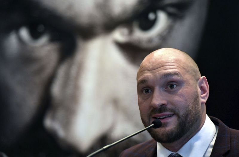 Boxer Tyson Fury, který se chystá vrátit ke svému sportu. 