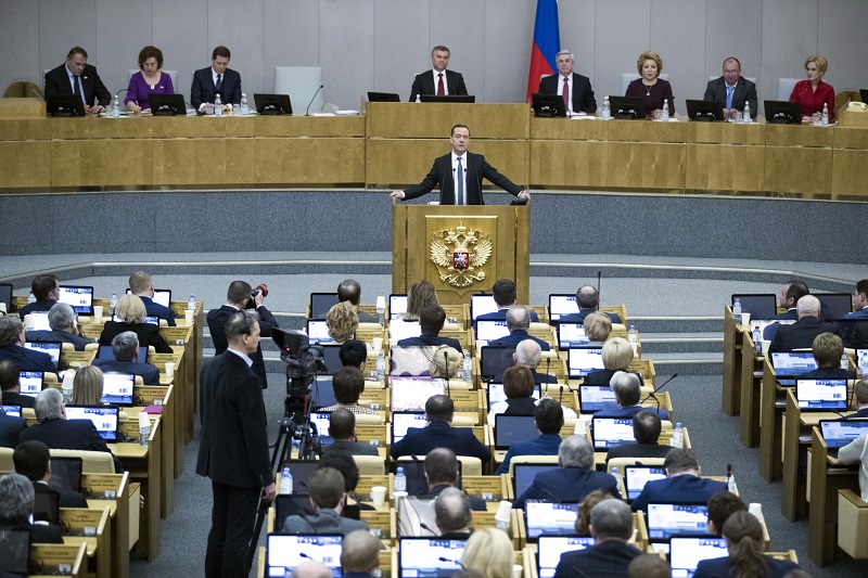 Ruský parlament.