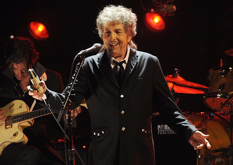 Americký zpěvák a hudebník Bob Dylan.