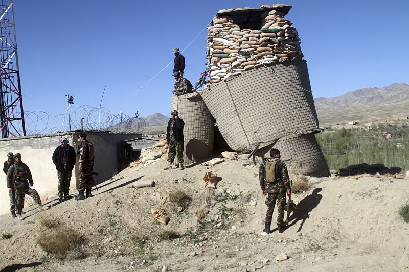 Afghánské ozbrojené složky.