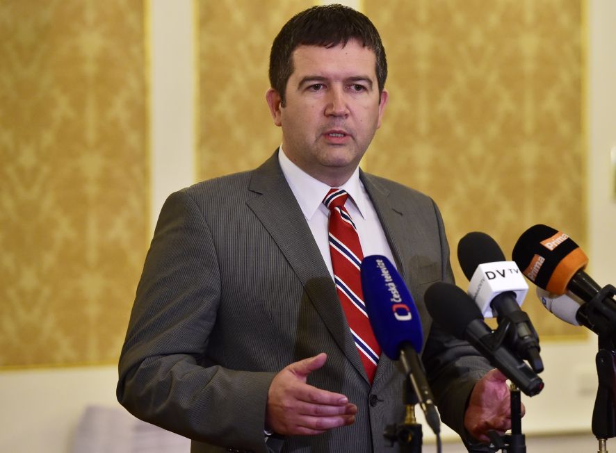 Šéf ČSSD Jan Hamáček.