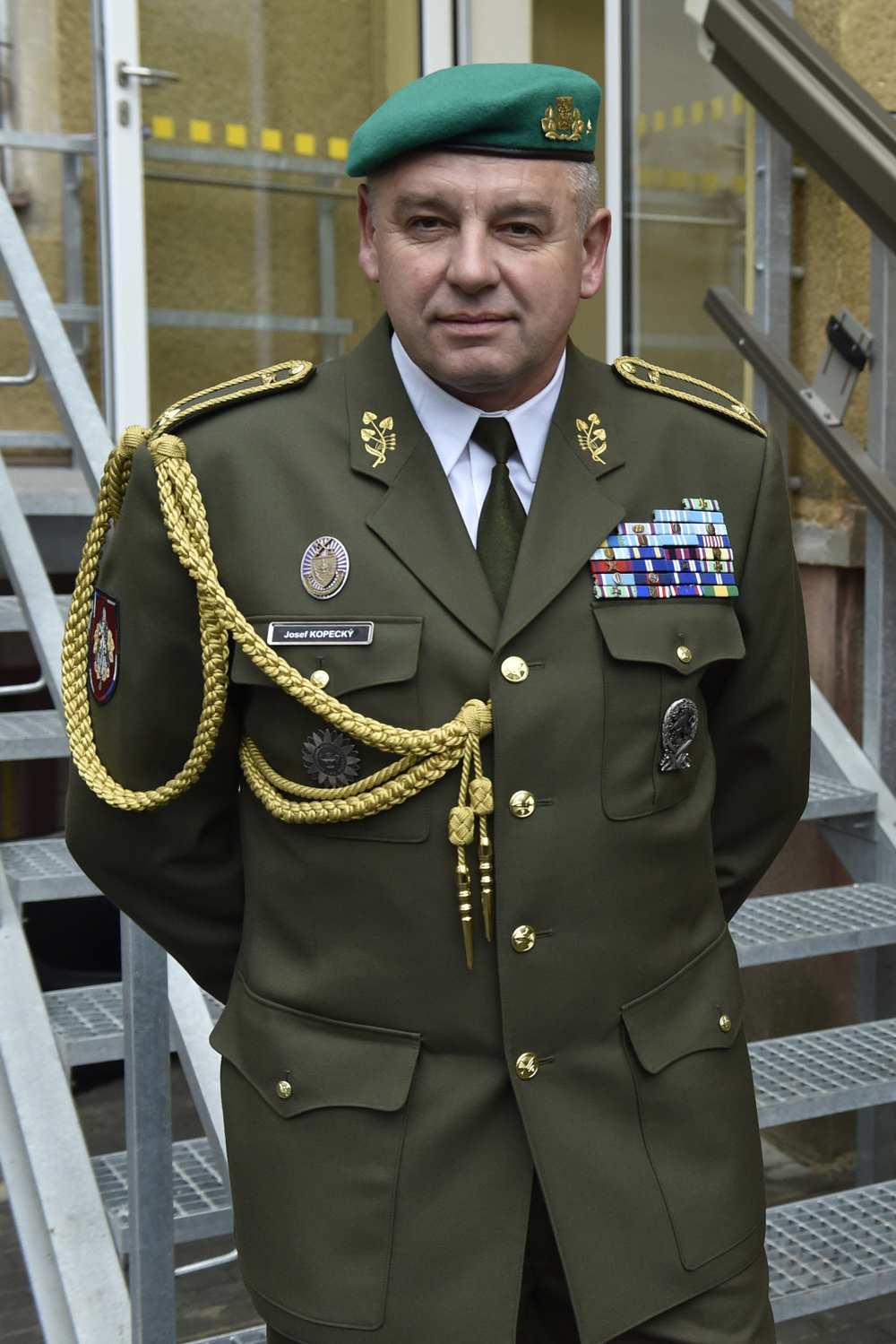 Brigádní generál Ing. Josef Kopecký. Brigádní generál Ing. Josef Kopecký.