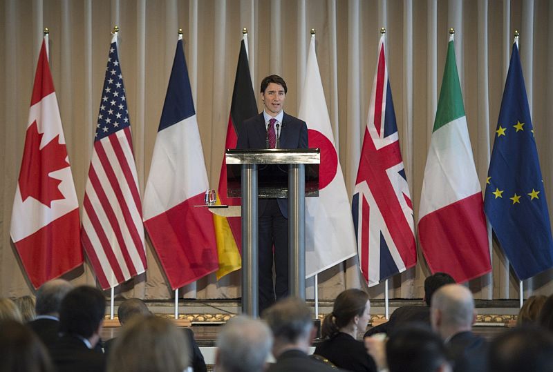 Kanadský premiér Justin Trudeau. Kanadský premiér Justin Trudeau.