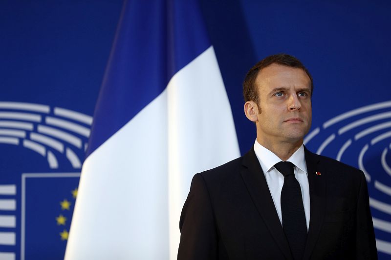 Francouzský prezident Emmanuel Macron.