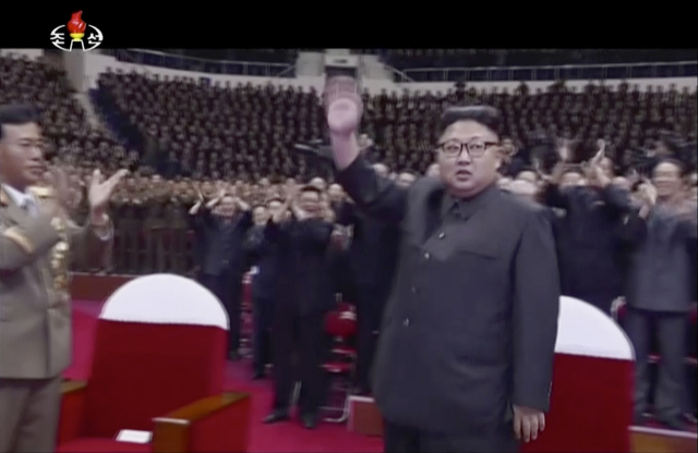 Severokorejský vůdce Kim Čong-un. Severokorejský vůdce Kim Čong-un.