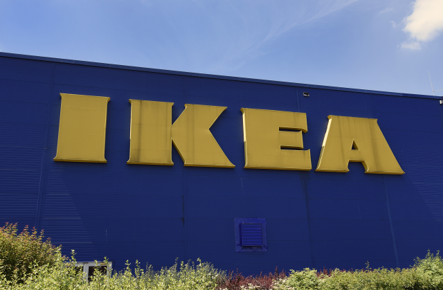 Logo společnosti IKEA.