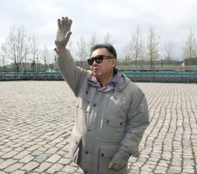 Bývalý vůdce KLDR Kim Čong-il. Bývalý vůdce KLDR Kim Čong-il.