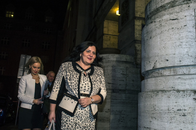 Ministryně práce a sociálních věcí Jaroslava Němcová.