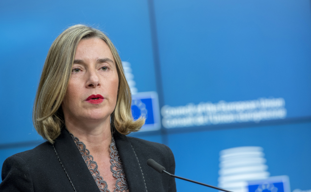 Šéfka diplomacie EU Federica Mogheriniová.