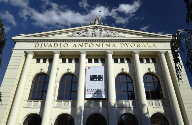 Budova Národního divadla moravskoslezského.