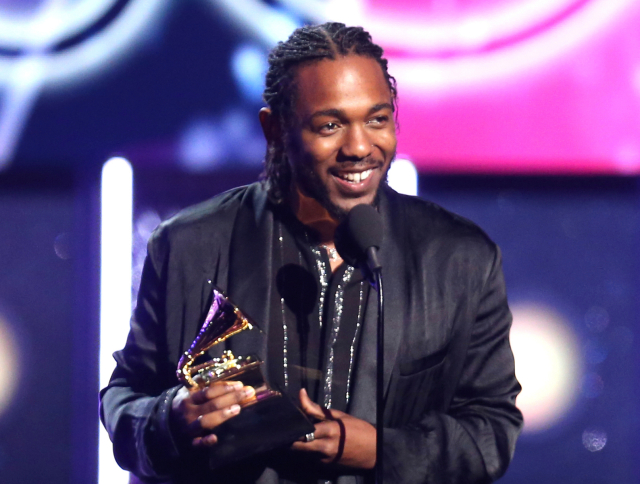 Rapper Kendrick Lamar.