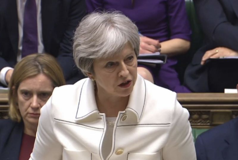 Britská premiérka Theresa Mayová.