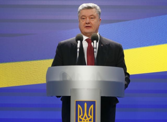 Ukrajinský prezident Petro Porošenko.