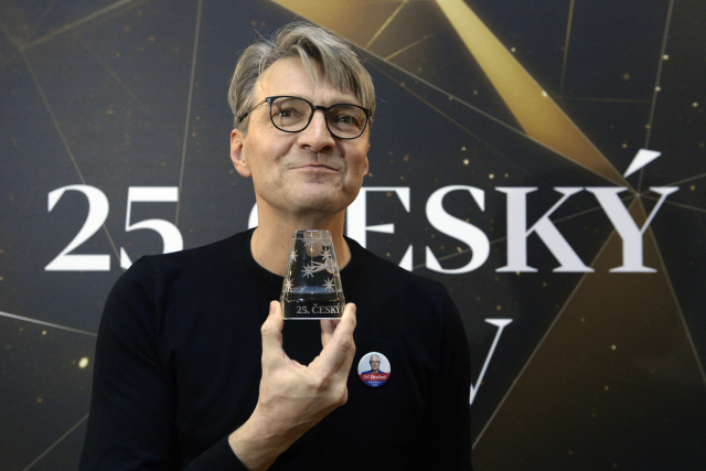 Režisér Jan Svěrák na tiskové konferenci České filmové a televizní akademie (ČFTA).