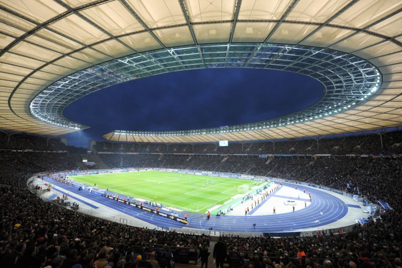 Fanoušci na berlínském stadionu si medailové ceremoniály během šampionátu neužijí.