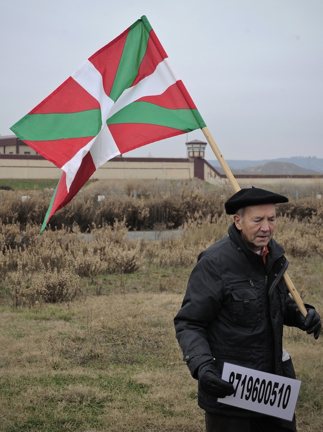 Baskická vlajka.