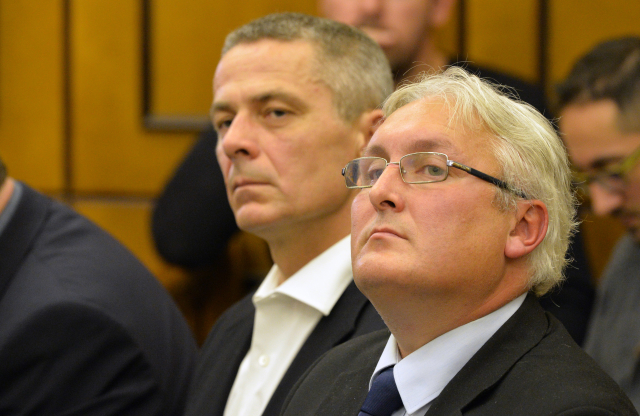 (Zleva) Pavel Kuta a Jan Škurek. 